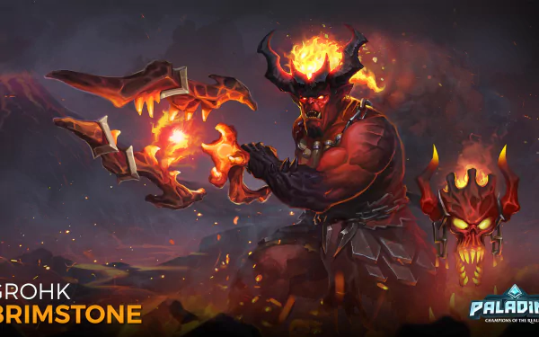  Paladins - Grohk Brimstone