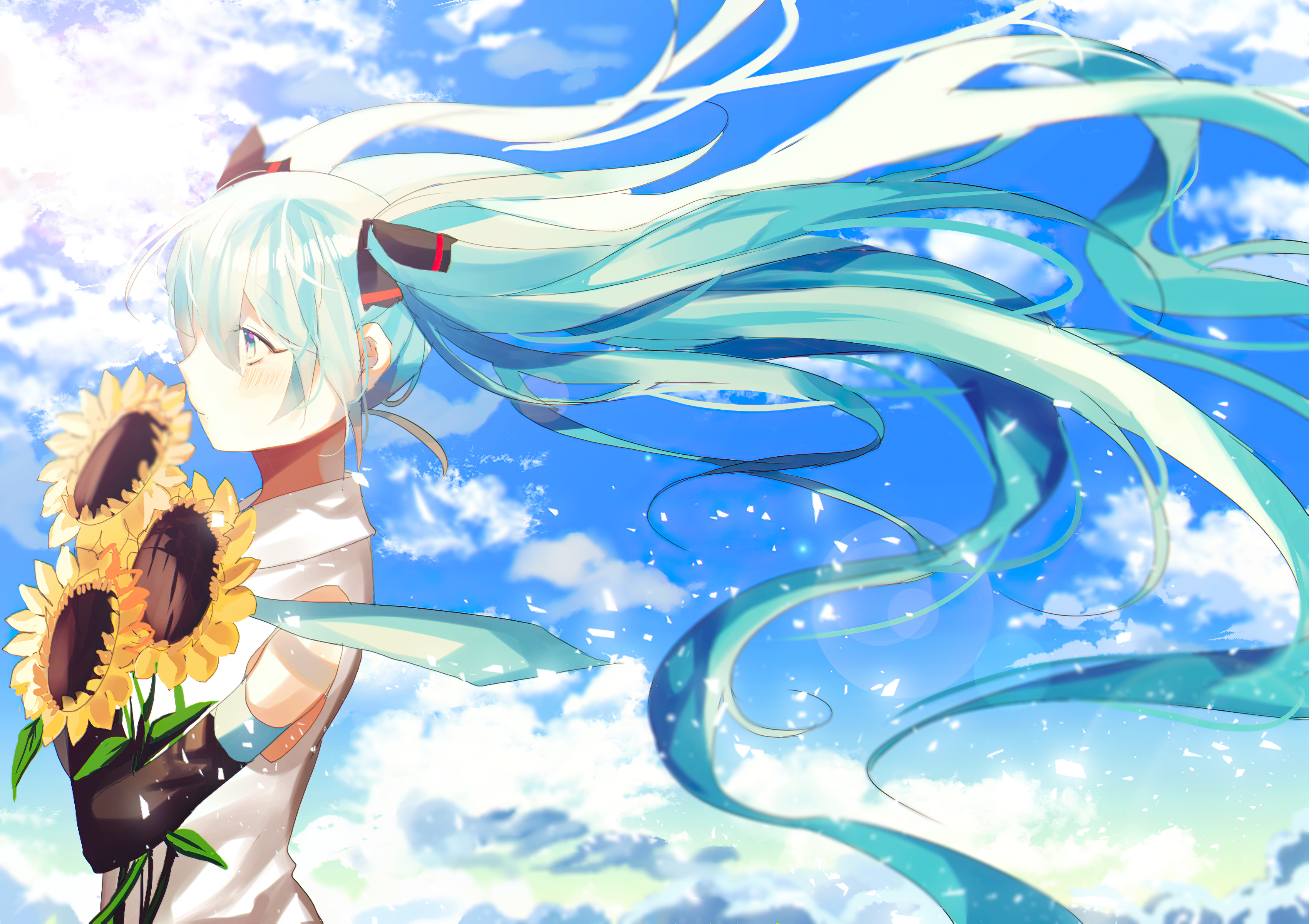 Vocaloid HD Wallpaper by イカ