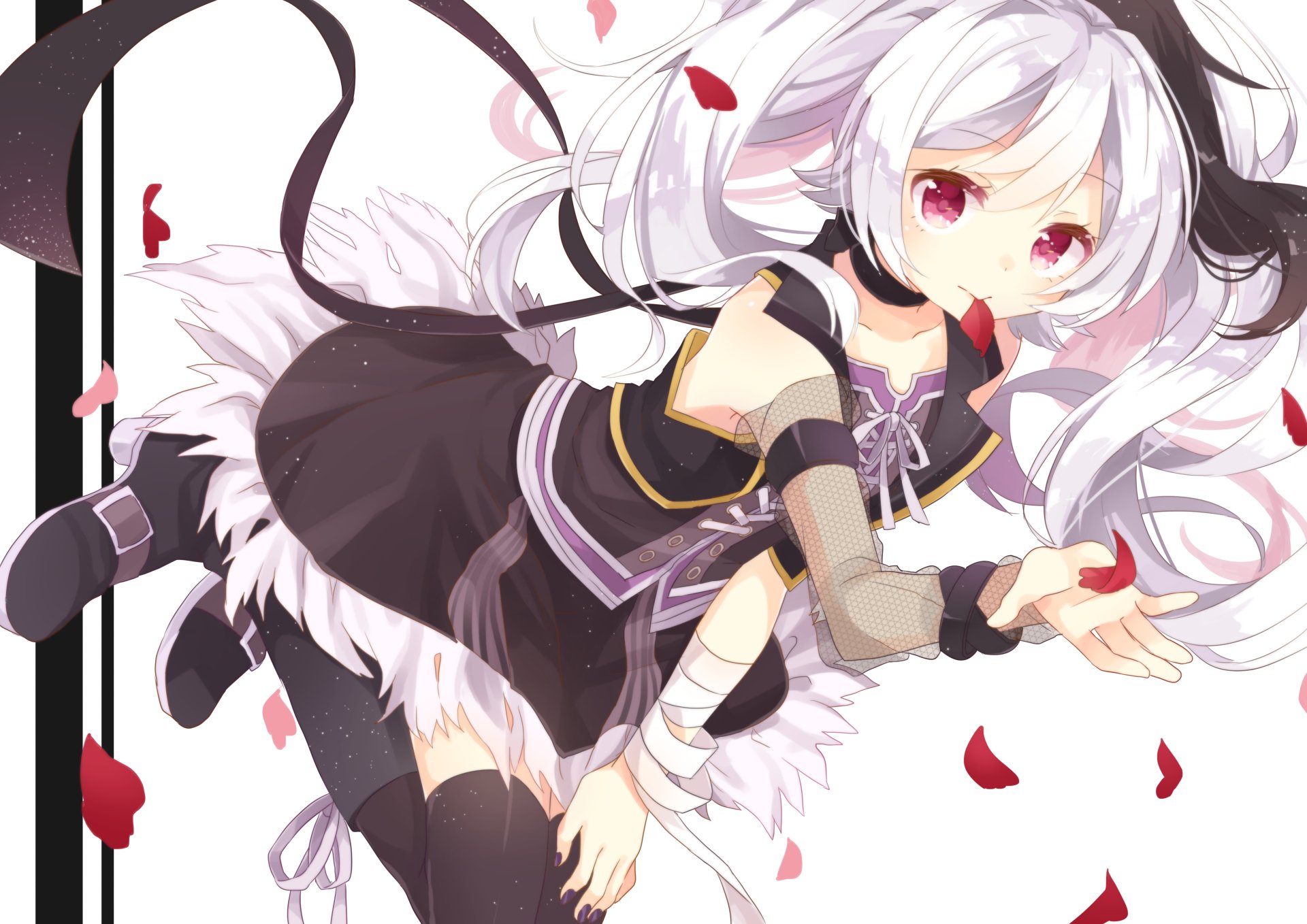 Download Flower (Vocaloid) Anime Vocaloid 4k Ultra HD Wallpaper by jimmy