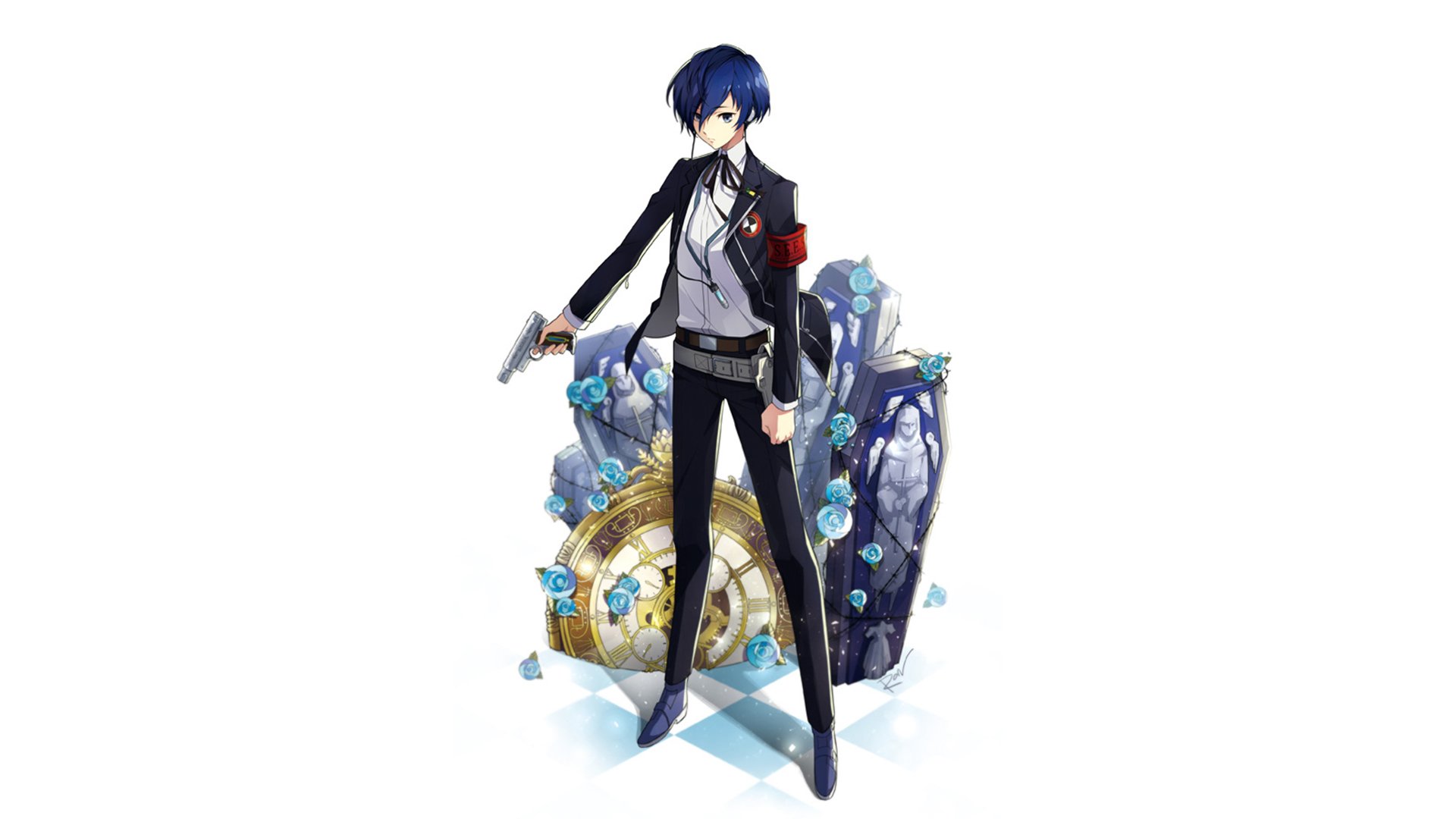 Download Makoto Yuki Video Game Persona 3 HD Wallpaper