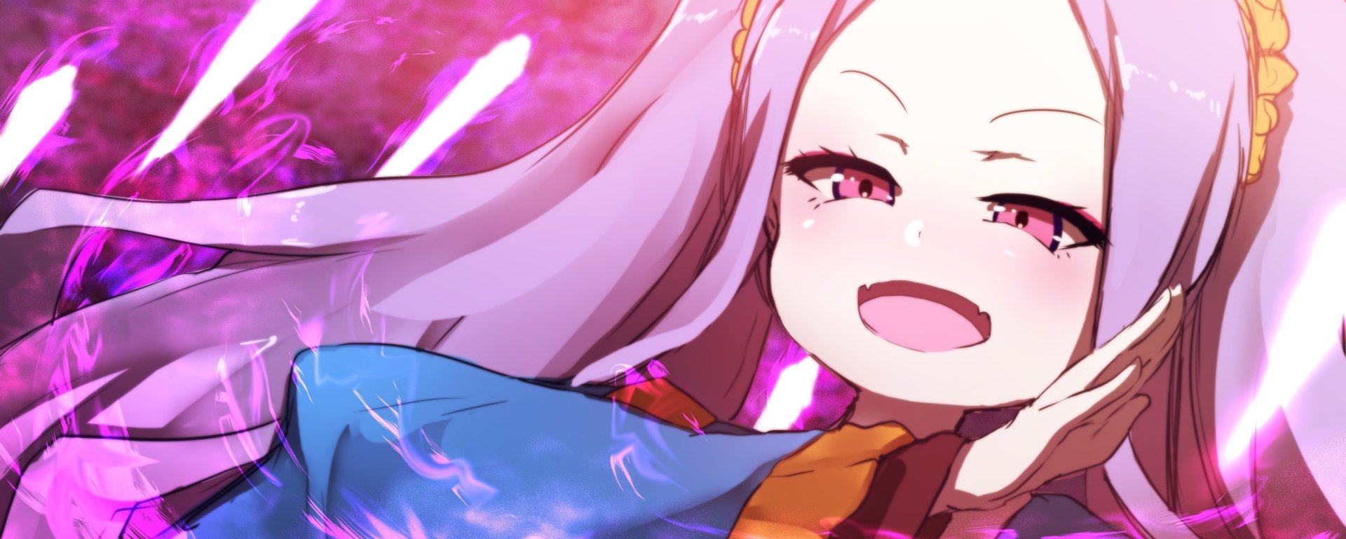 HD anime desktop wallpaper featuring Wu Zetian from Fate/Grand Order with vibrant colors and expressive details.