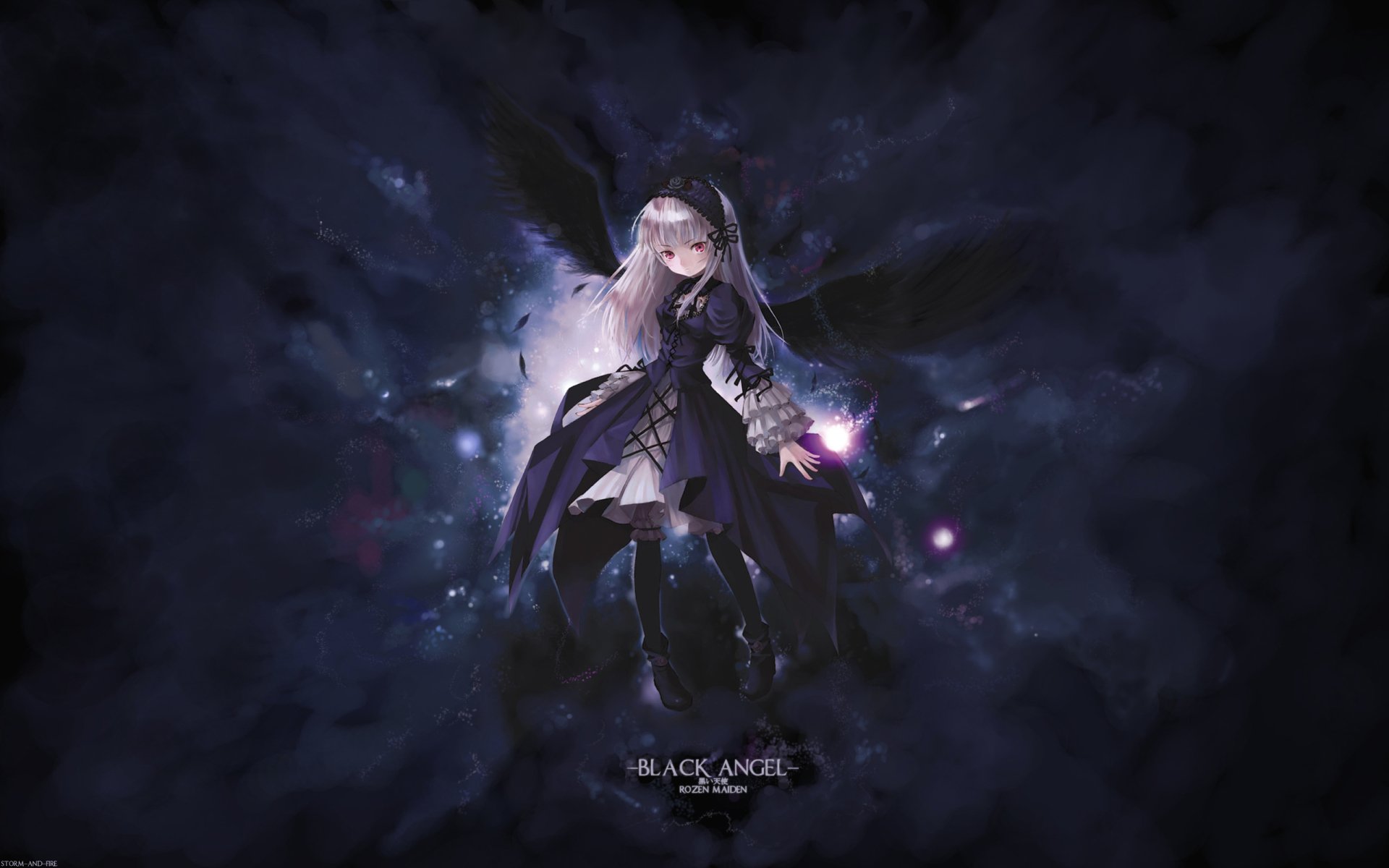 Download Suigintou (Rozen Maiden) Anime Rozen Maiden HD Wallpaper by Kishida Mel