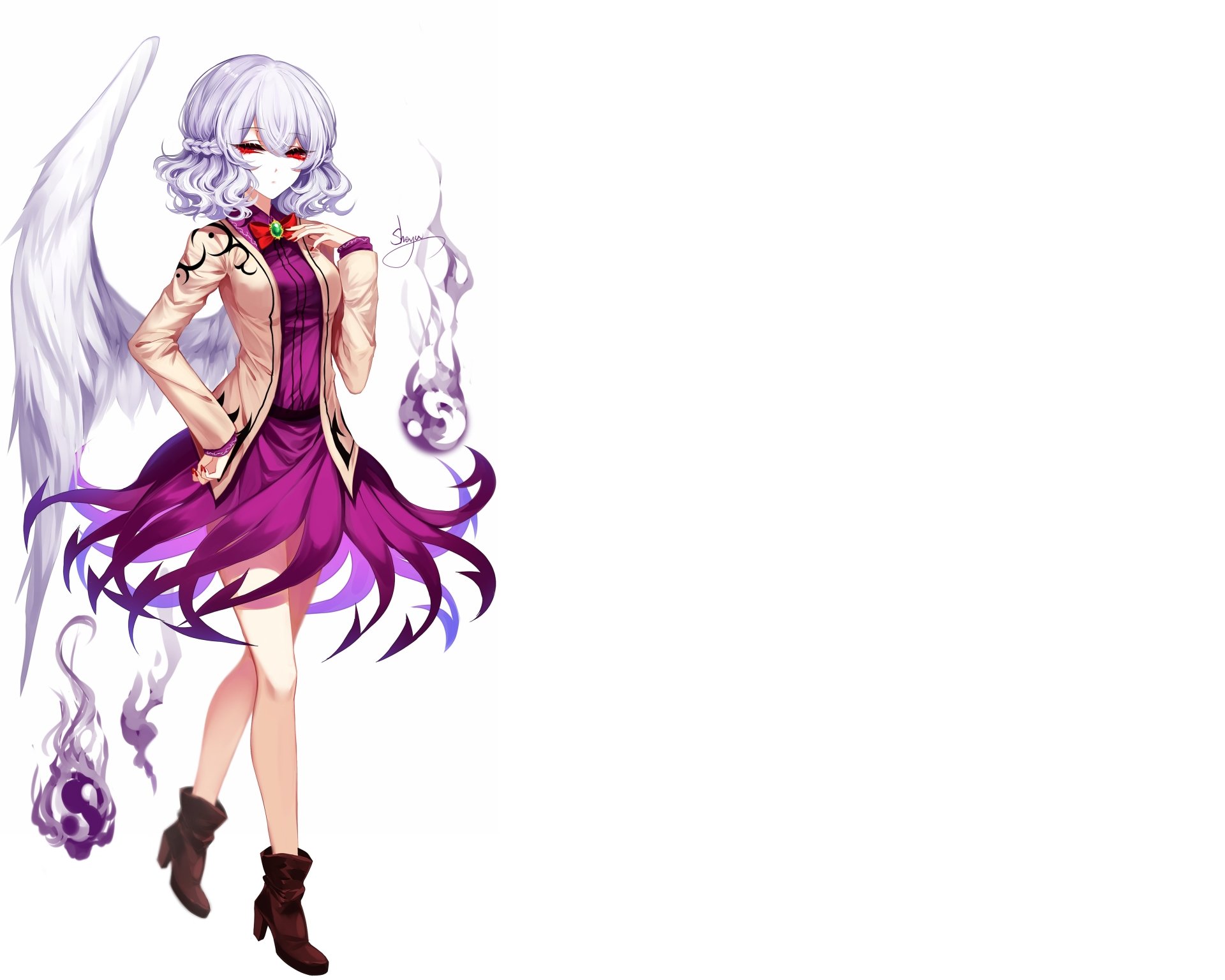 Download Sagume Kishin Anime Touhou 4k Ultra HD Wallpaper by Sheya