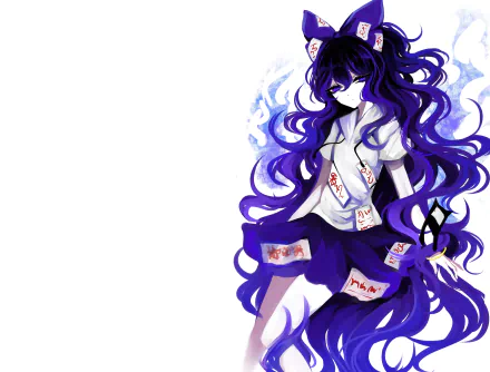 Shion Yorigami Anime Touhou HD Desktop Wallpaper | Background Image