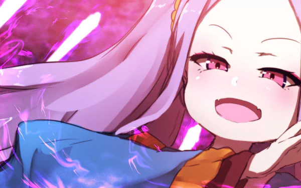 HD anime desktop wallpaper featuring Wu Zetian from Fate/Grand Order with vibrant colors and expressive details.