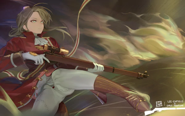 Lee-Enfield (Girls Frontline) video game Girls Frontline HD Desktop Wallpaper | Background Image