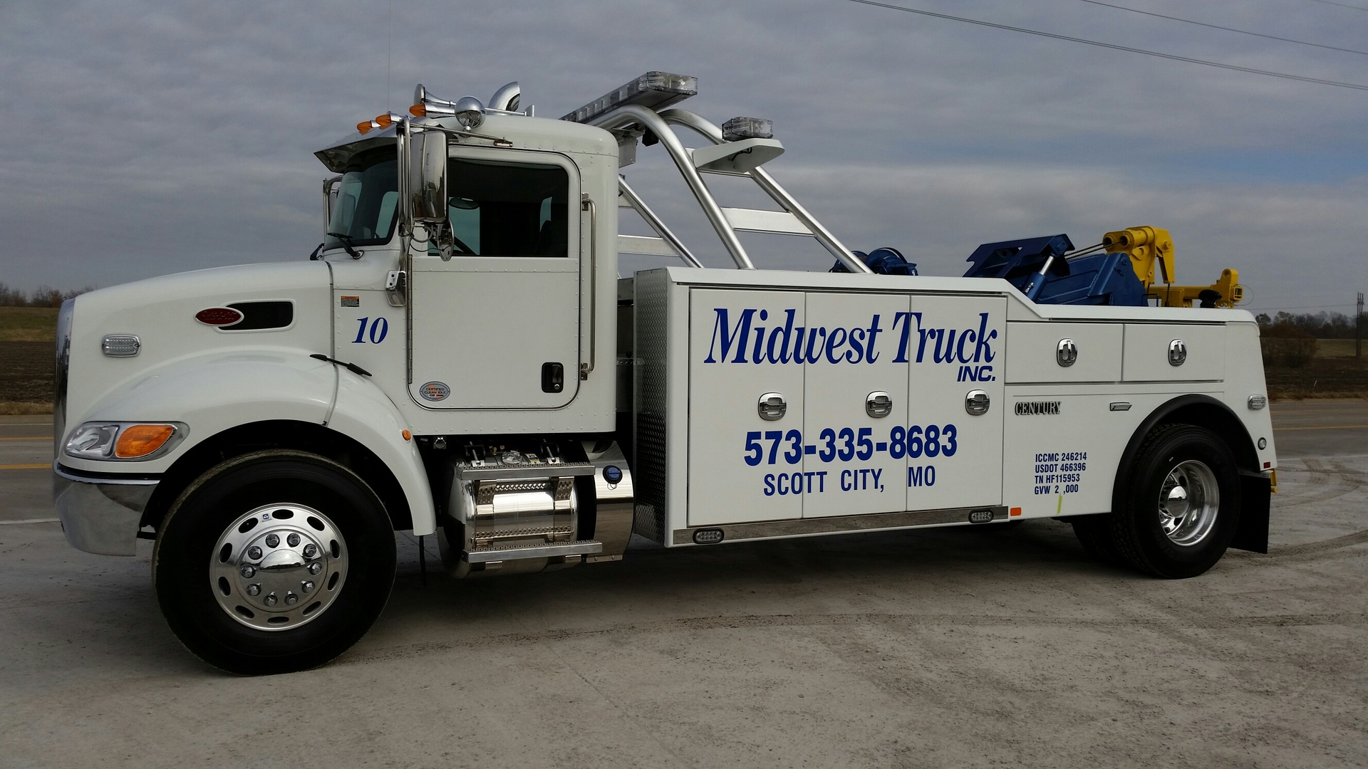 Midwest Truck Inc Tow Truck Hd Wallpaper Background Image 1920x1080