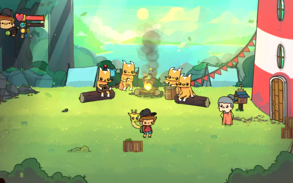 video game The Adventure Pals HD Desktop Wallpaper | Background Image