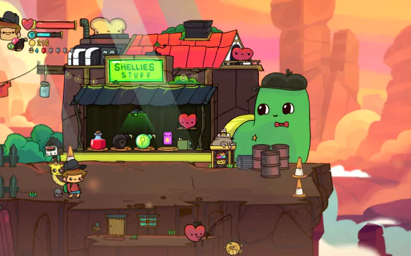 video game The Adventure Pals HD Desktop Wallpaper | Background Image