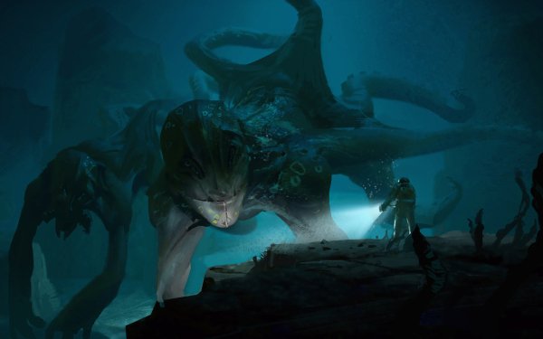 Fantasy Sea Monster HD Wallpaper | Background Image
