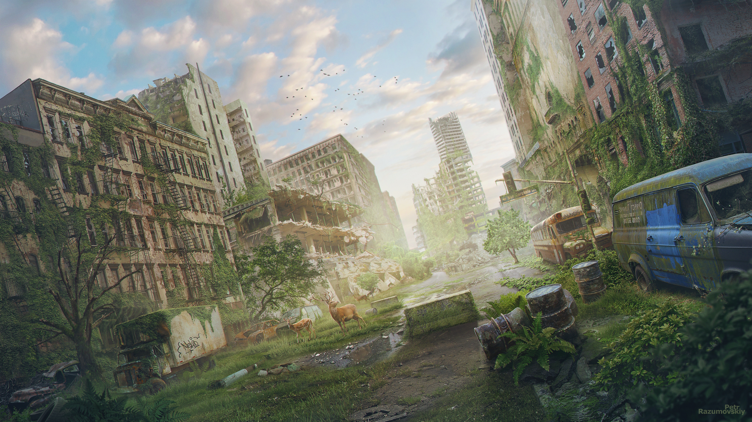 Futuristic City In Ruins Wallpaper Futuristic City In Ruins Wallpaper
