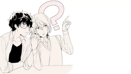  Persona 5 - Goro Akechi X Joker