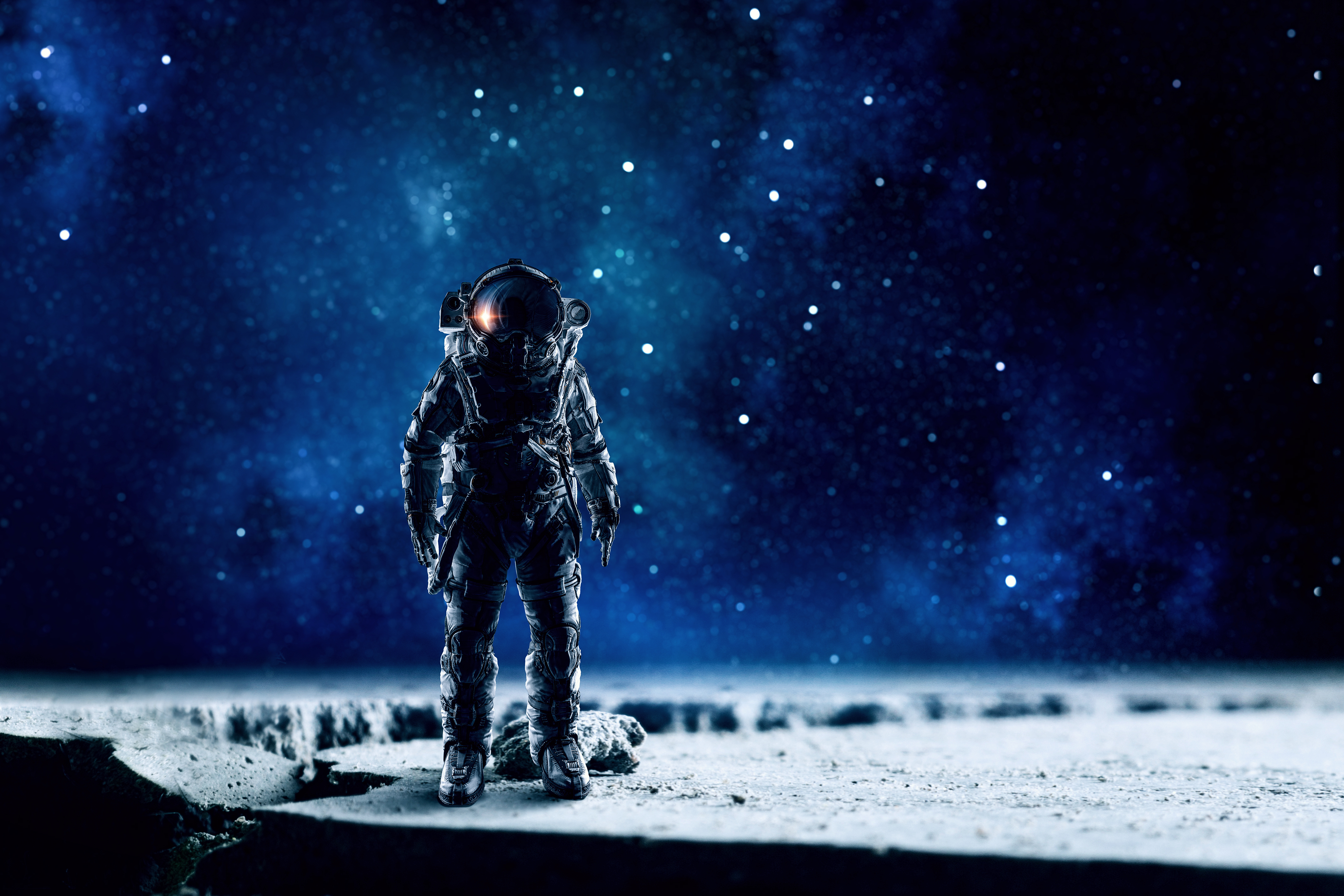 Sci Fi Astronaut 4k Ultra HD Wallpaper | Background Image | 4300x2867