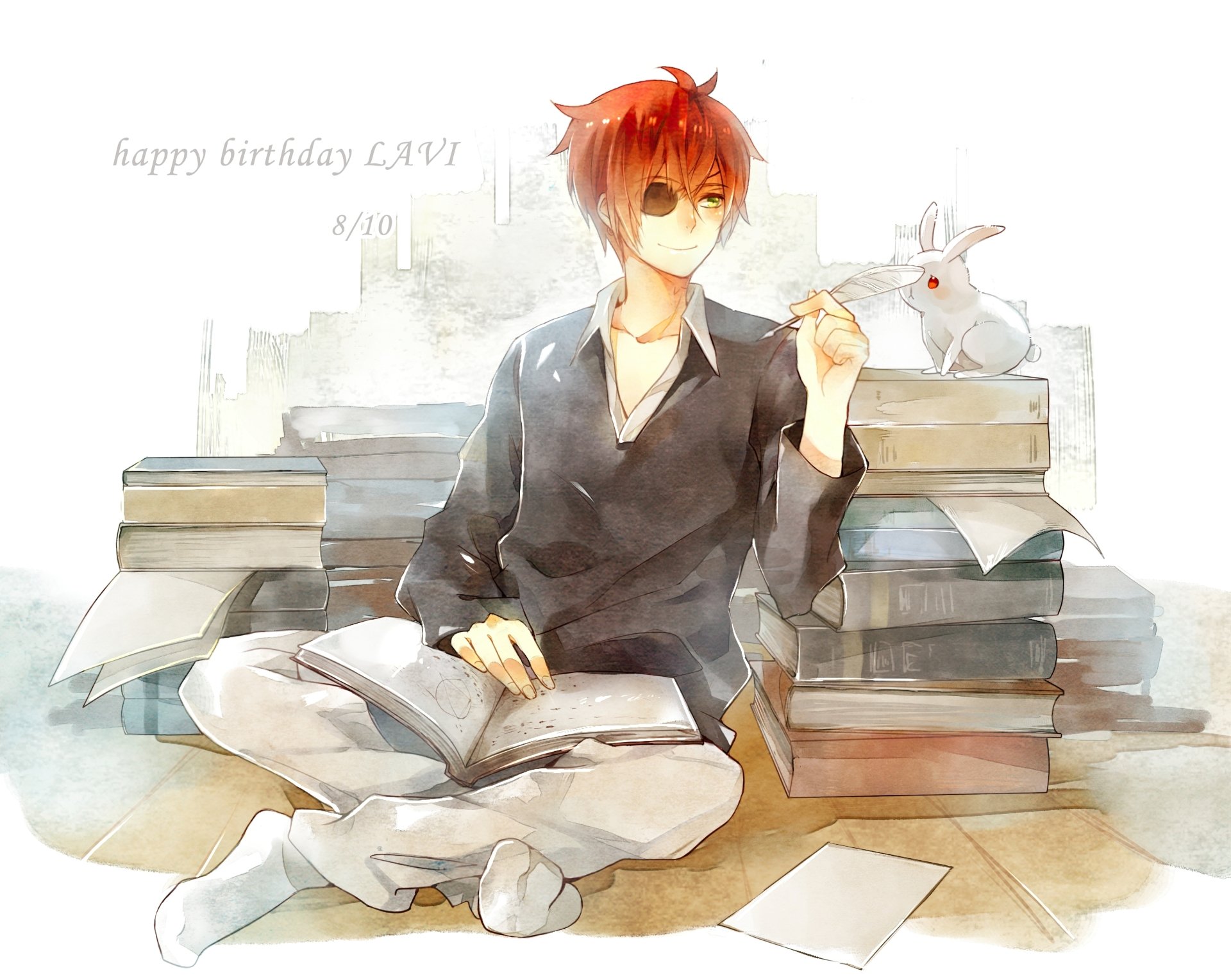 Download Lavi (D. Gray-Man) Anime D.Gray-man HD Wallpaper by 隼熙