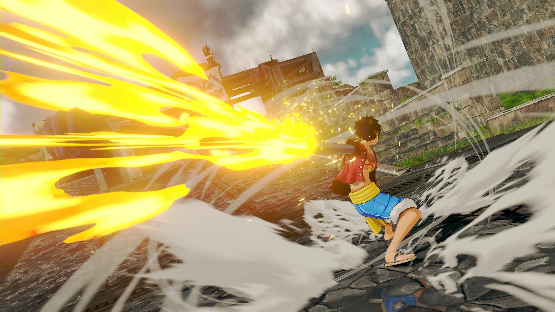 Download Monkey D. Luffy Video Game One Piece: World Seeker HD Wallpaper