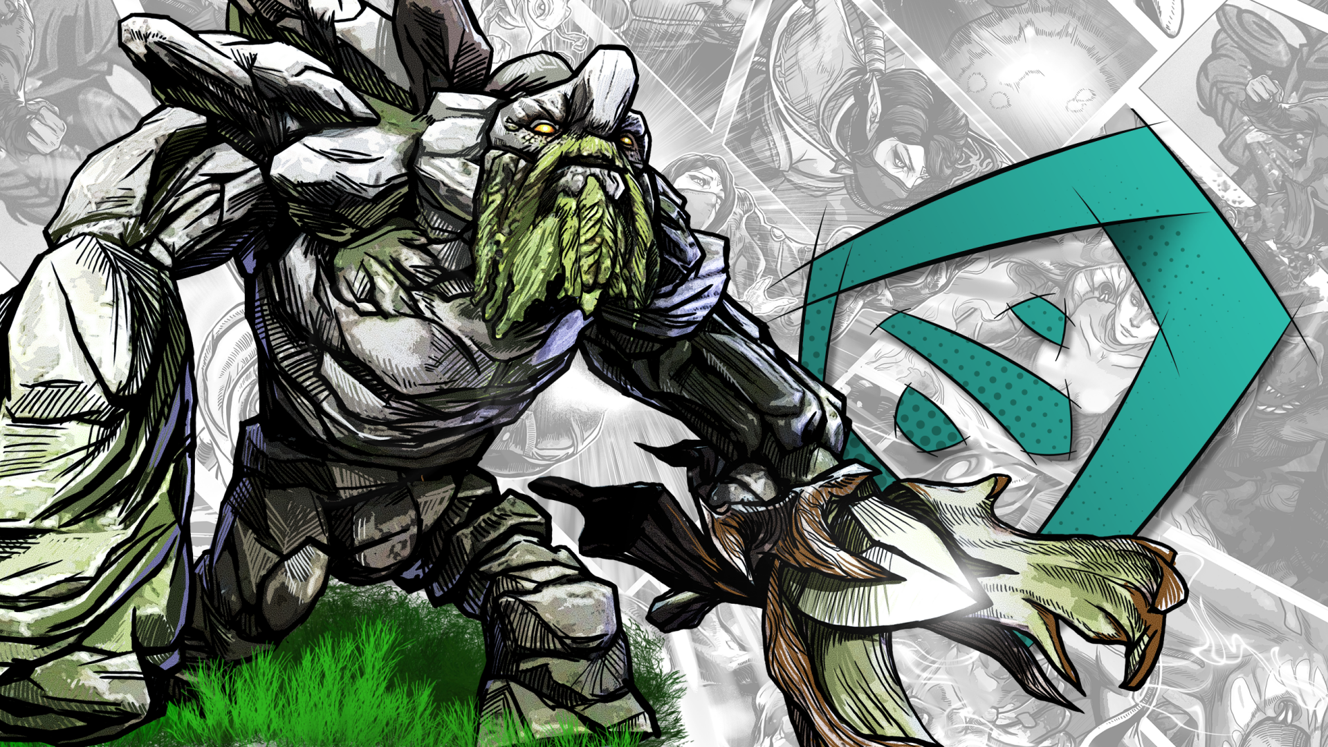 Download Defense Of The Ancients Video Game DotA 2 HD Wallpaper
