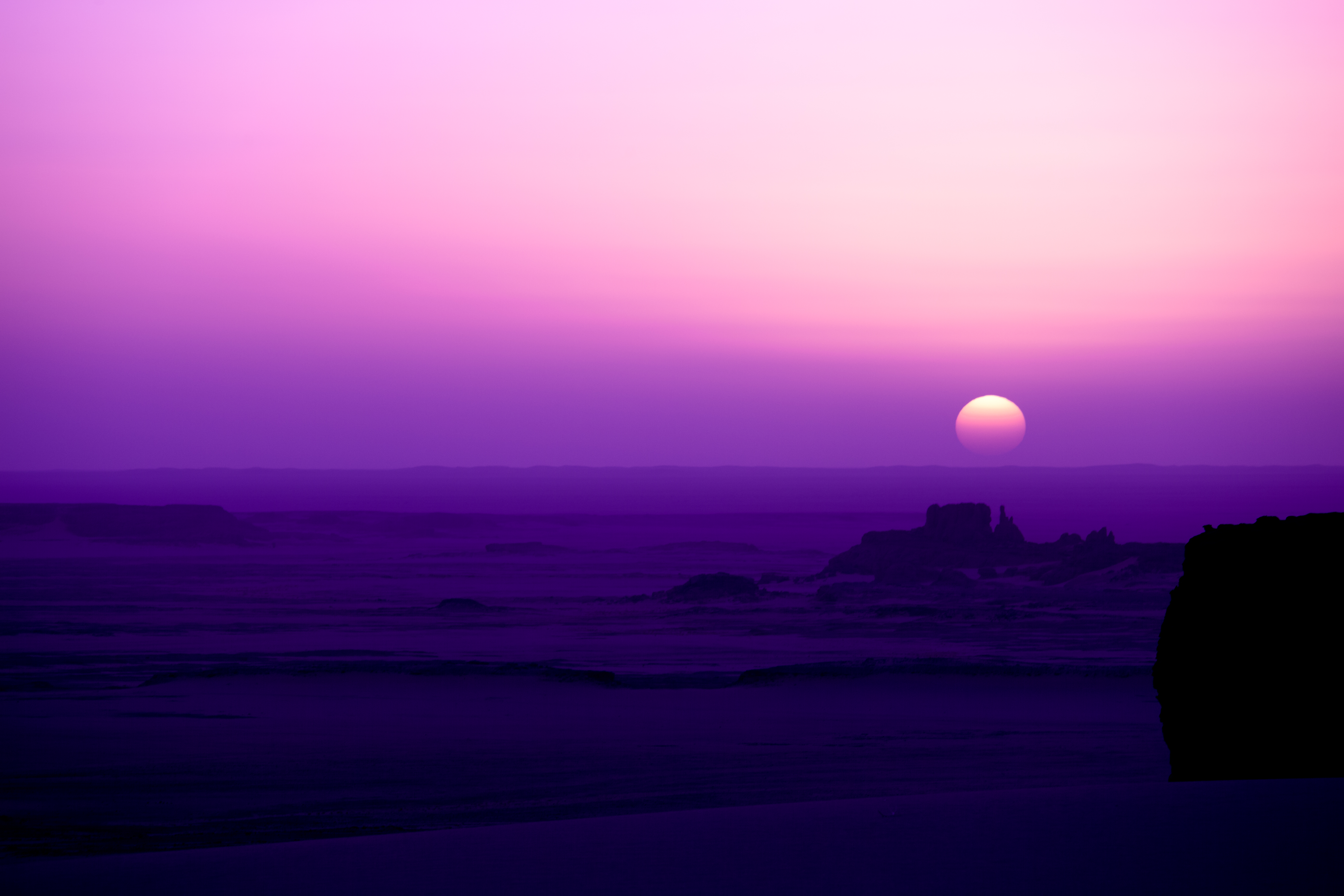 Purple Sunrise - Algeria
