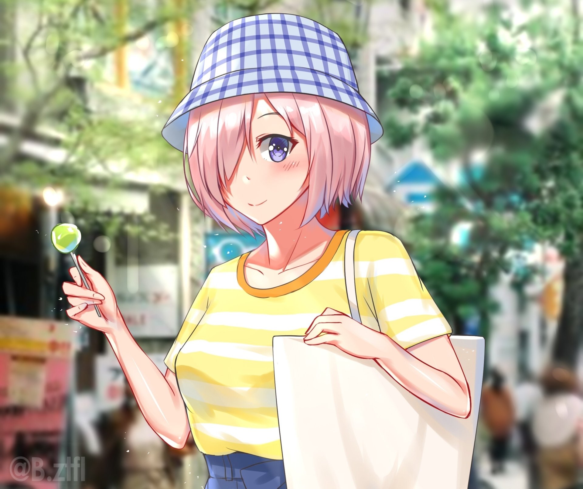 Download Mashu Kyrielight Anime Fate/Grand Order HD Wallpaper by 冰镇天妇罗