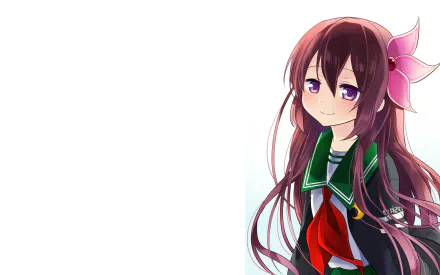 Kisaragi (Kancolle) Anime Kantai Collection HD Desktop Wallpaper | Background Image