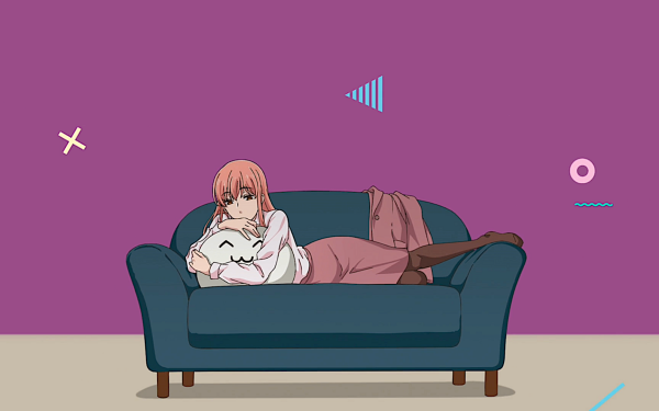 Anime Wotaku ni Koi wa Muzukashii Narumi Momose Sad HD Wallpaper | Background Image