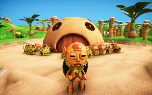 video game PixelJunk Monsters 2 HD Desktop Wallpaper | Background Image