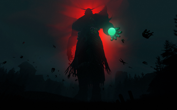 Dark Demon Giant Magic HD Wallpaper | Background Image