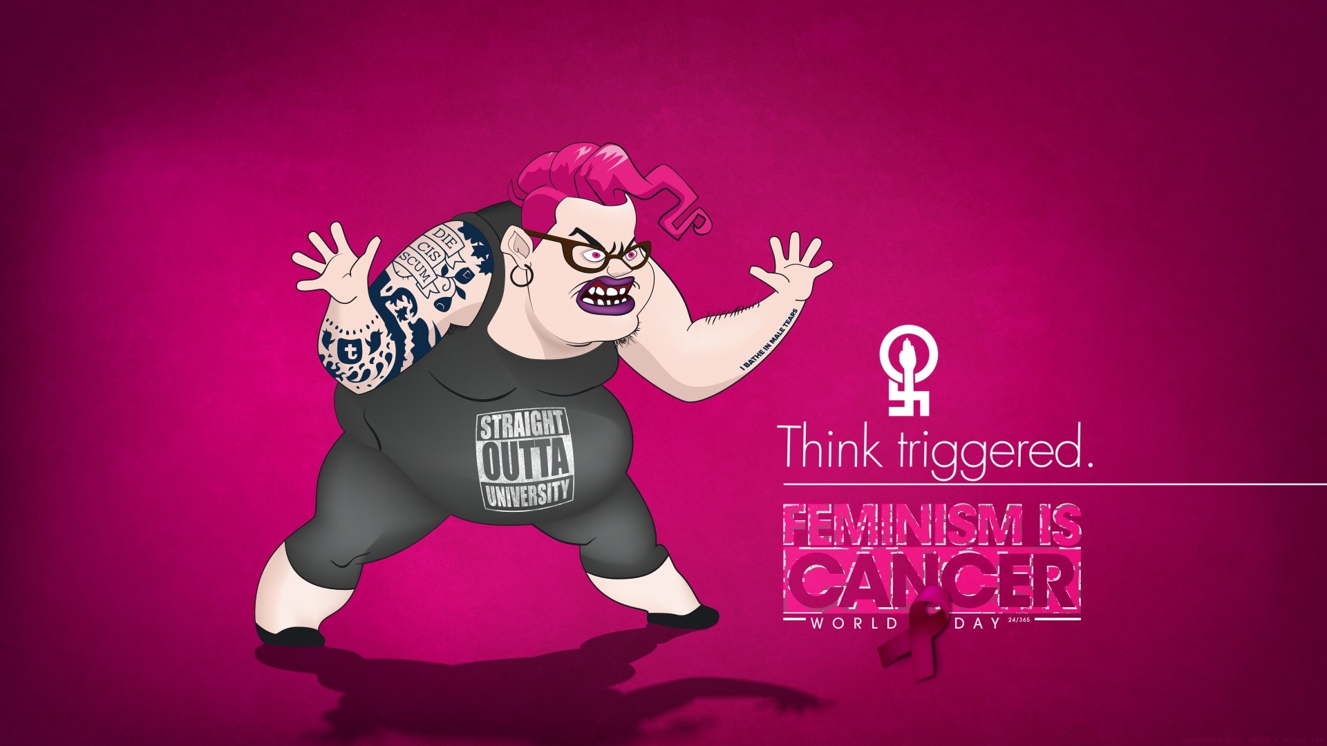 Think triggered by Trigg_Ered