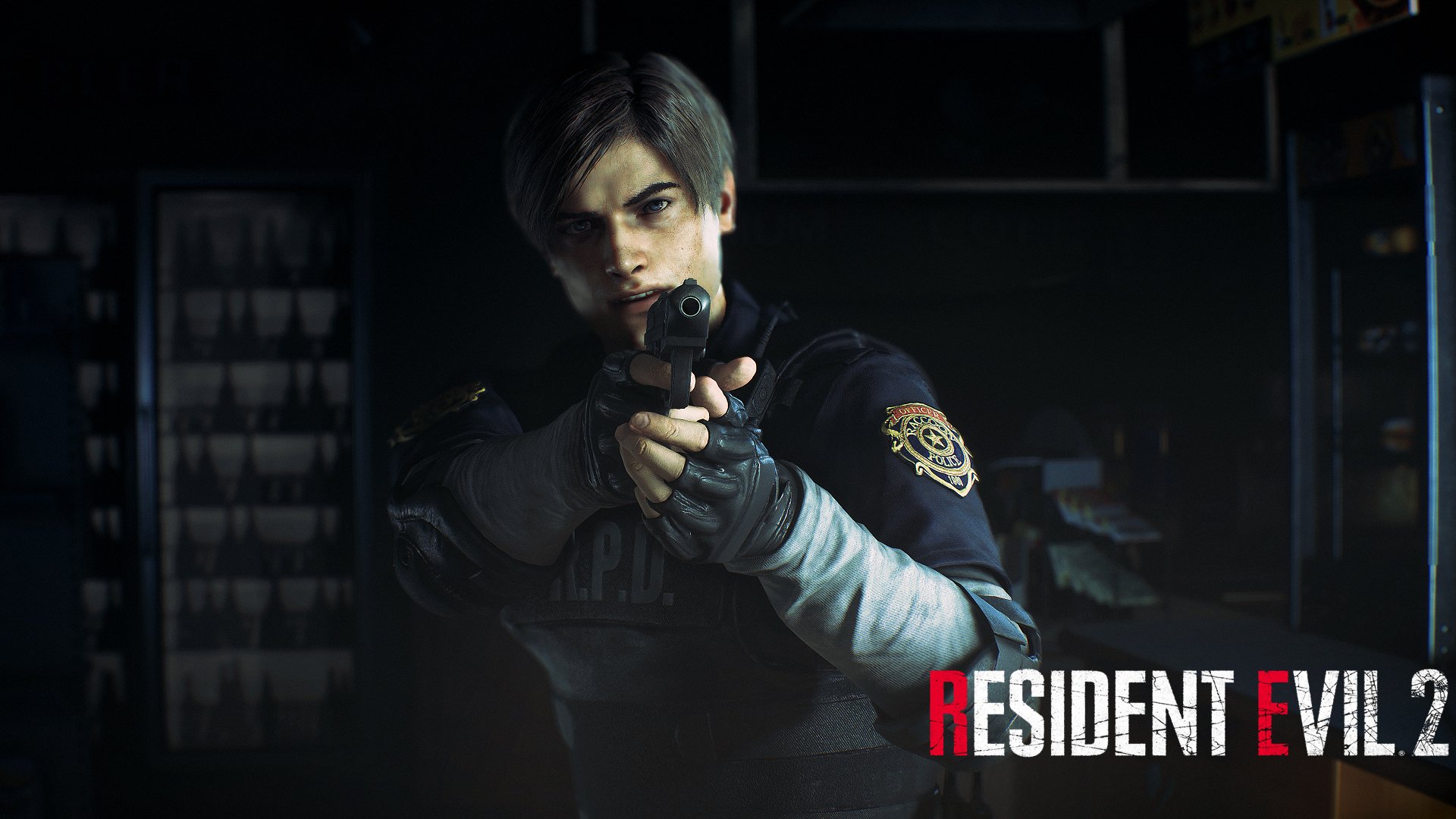 Download Leon S. Kennedy Video Game Resident Evil 2 (2019) HD Wallpaper