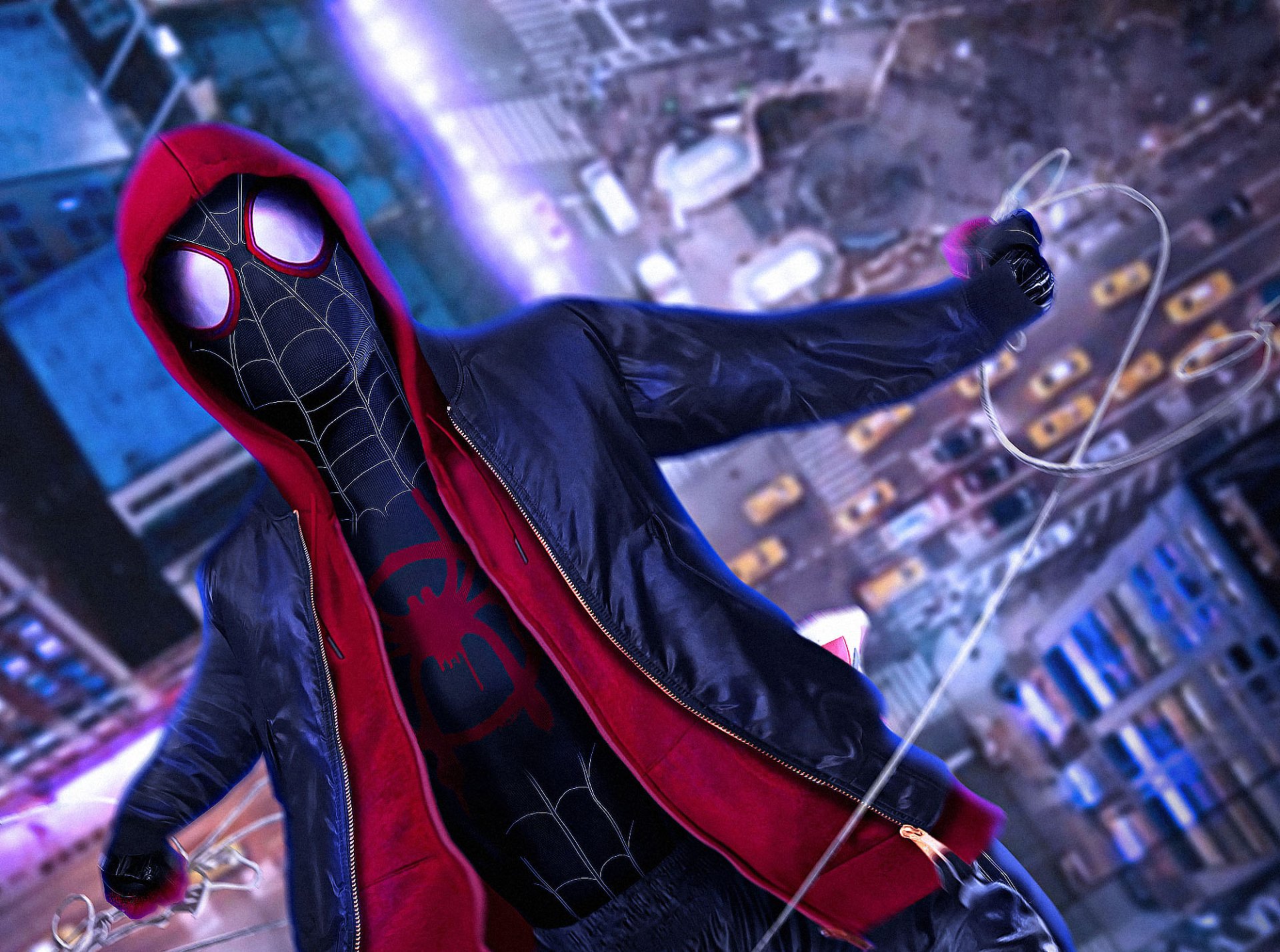 Spider-Man: Into The Spider-Verse HD Wallpaper – Epic Movie Momen…