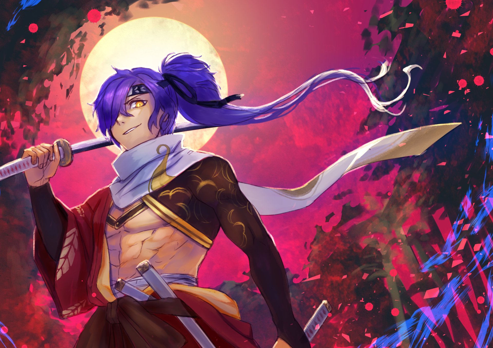 Download Okada Izou (Fate Series) Anime Fate/Grand Order HD Wallpaper by 三月