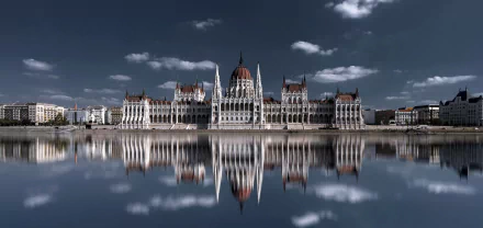 palace reflection architecture building Hungary man made Hungarian Parliament Building HD Desktop Wallpaper | Background Image