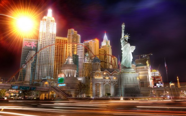 Man Made City Cities Las Vegas HD Wallpaper | Background Image