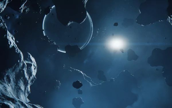 asteroid Levski (Star Citizen) Delamar (Star Citizen) space video game Star Citizen HD Desktop Wallpaper | Background Image