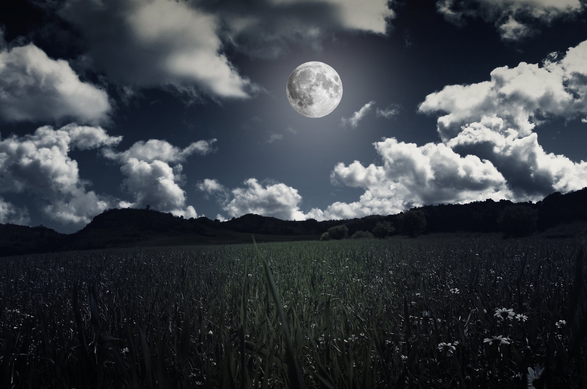 【草原的月亮摄影图片】风光摄影_太平洋电脑网摄影部落