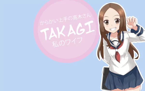 Takagi (Karakai Jouzu no Takagi-san) Anime Teasing Master Takagi-san HD Desktop Wallpaper | Background Image