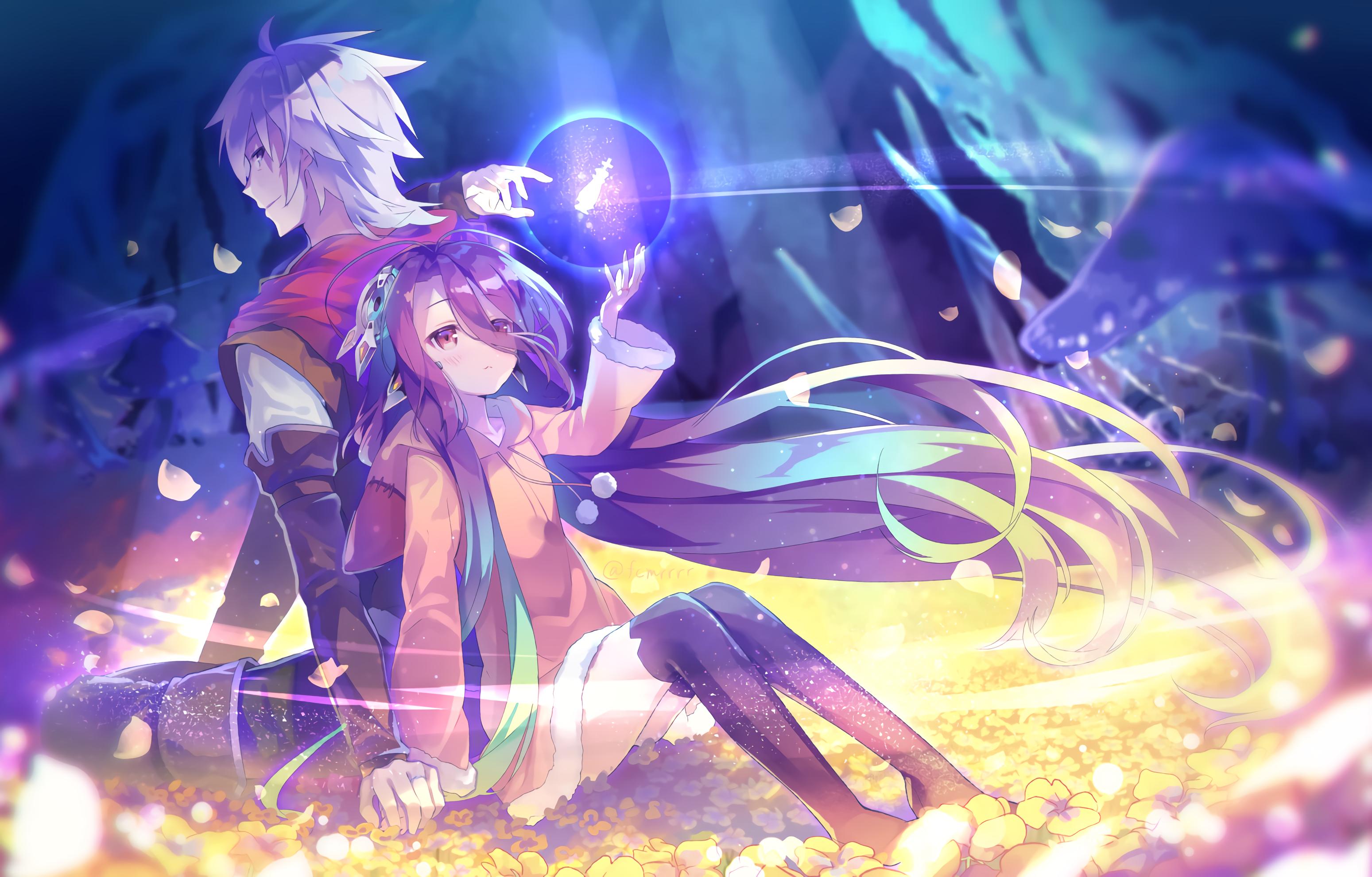 No Game No Life: Zero [AMV] Riku X Schwi - Red 