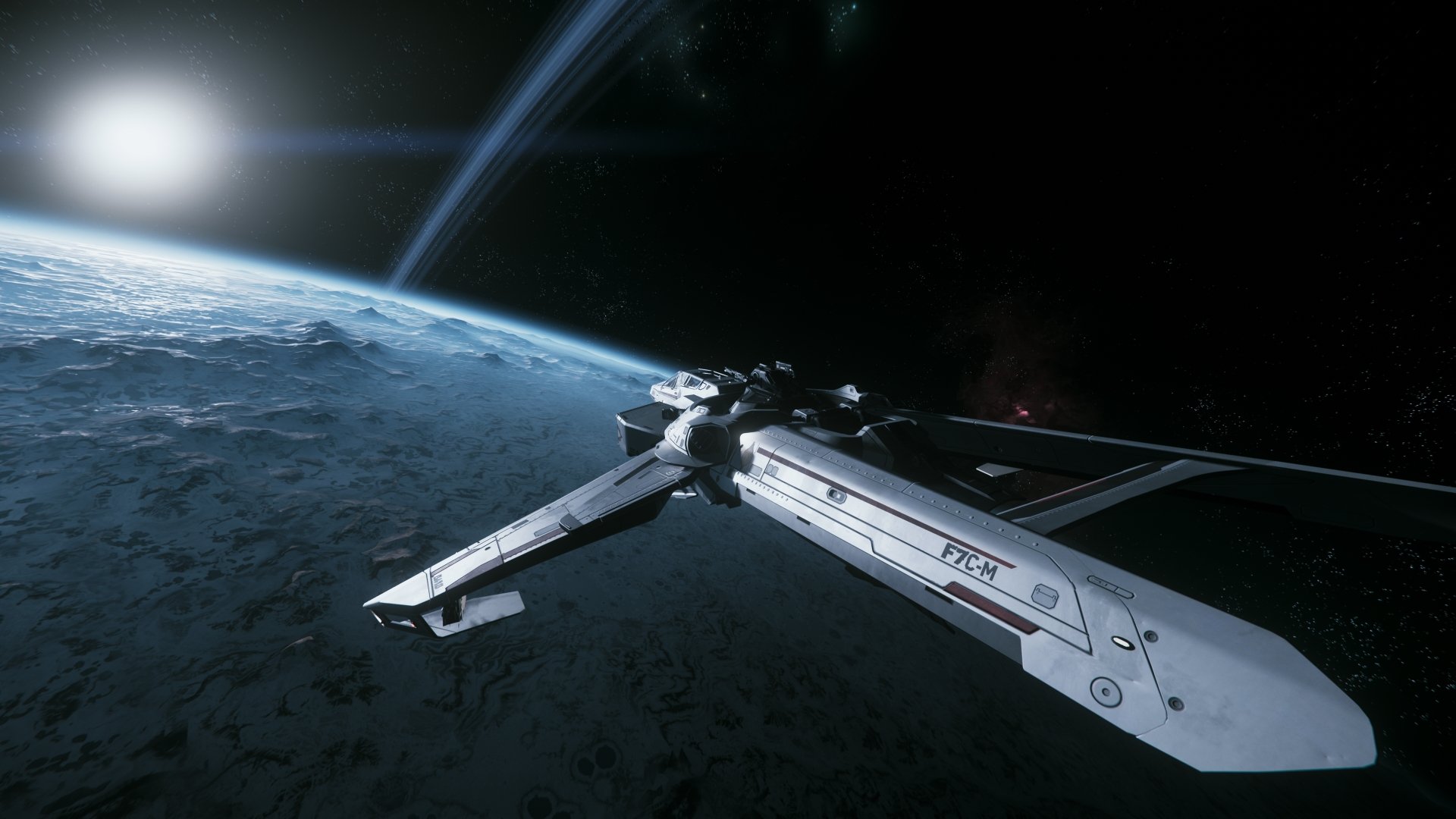 Download F7 Hornet (Star Citizen) Space Video Game Star Citizen 4k Ultra HD Wallpaper by DesoShow