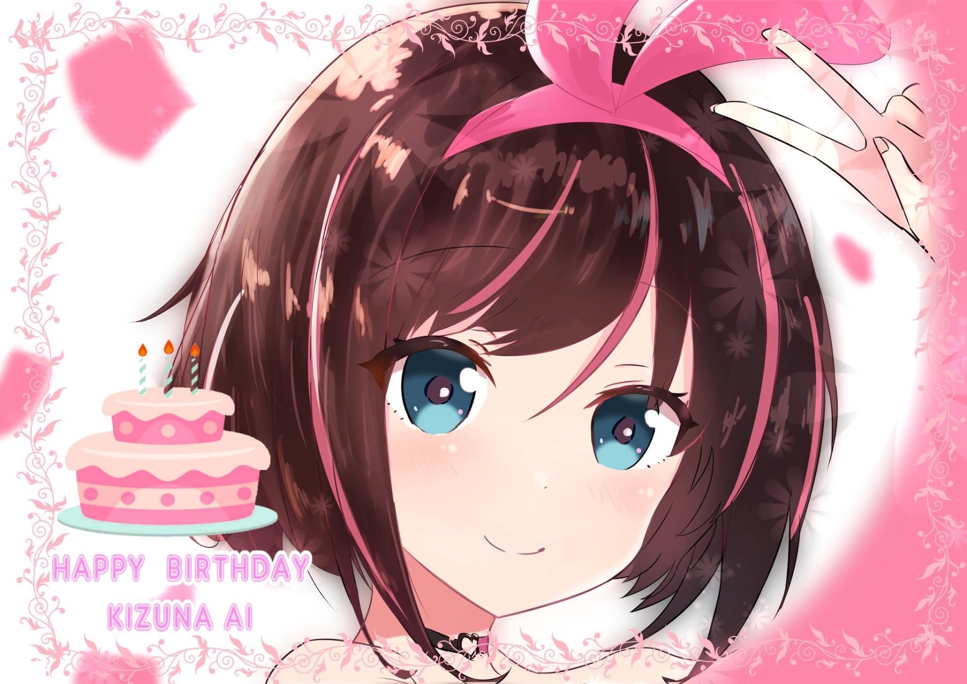 Download Kizuna AI Anime AI Channel HD Wallpaper by ciel
