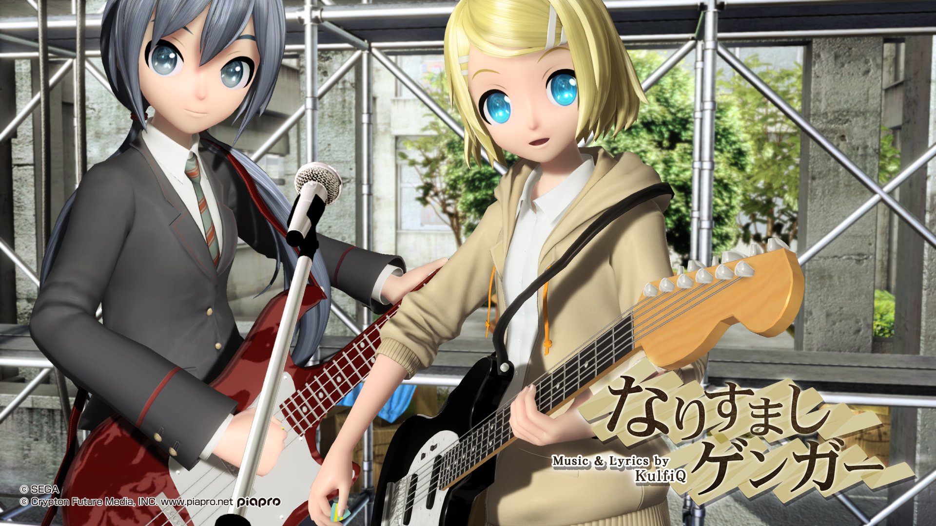 Download Project Diva Hatsune Miku Rin Kagamine Anime Vocaloid HD Wallpaper