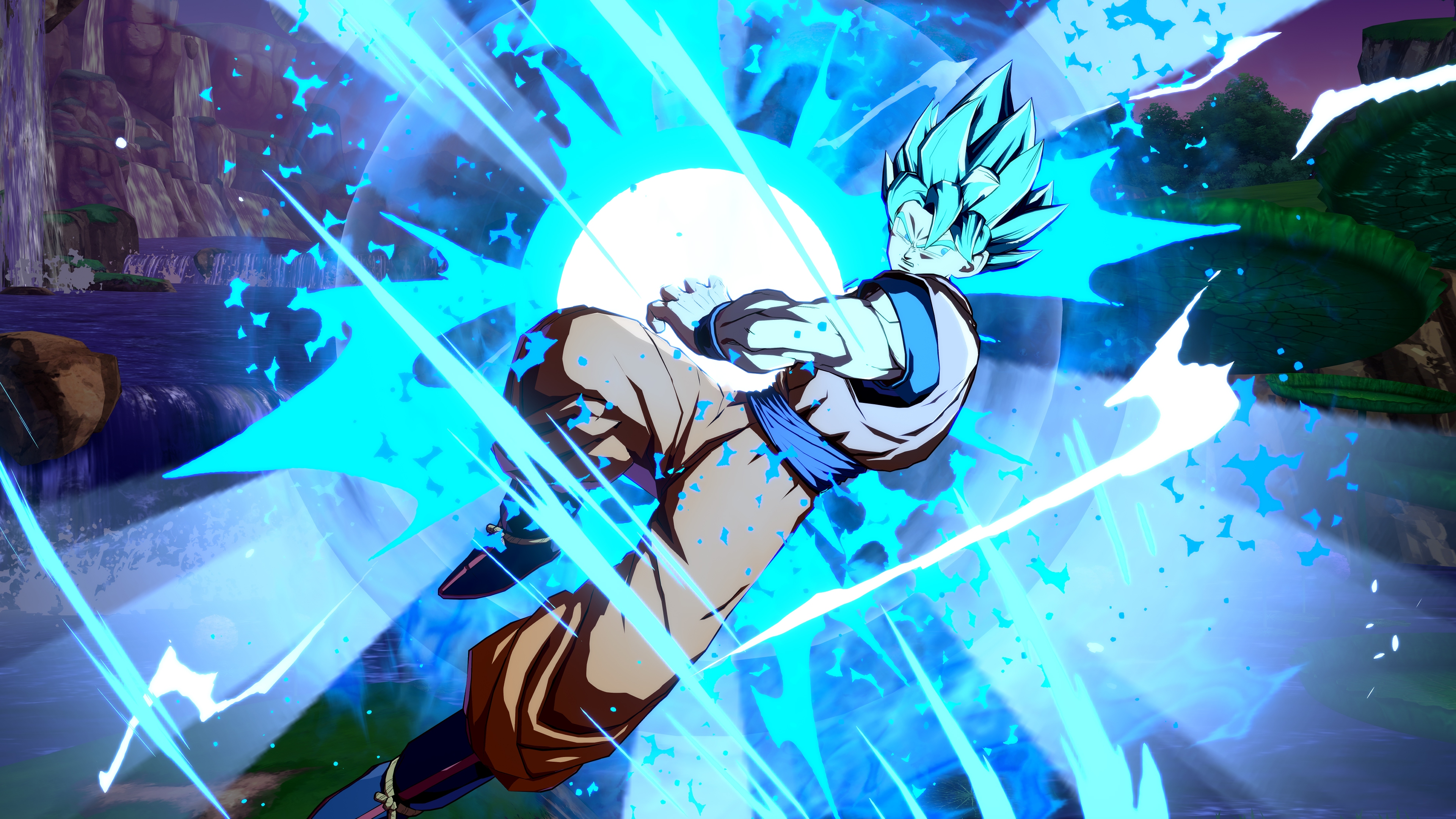 Download Goku Super Saiyan Blue DBZ 4K Wallpaper