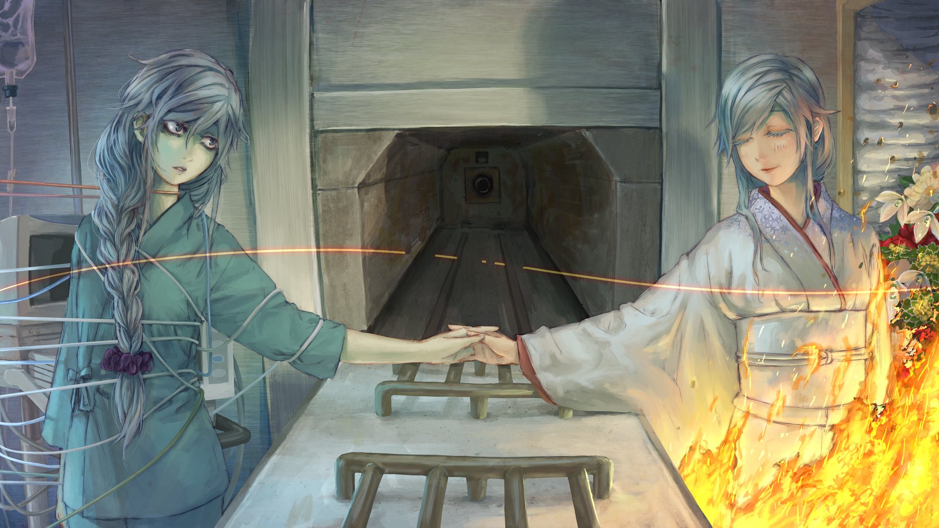 Download Sekka Yufu Anime Utau HD Wallpaper