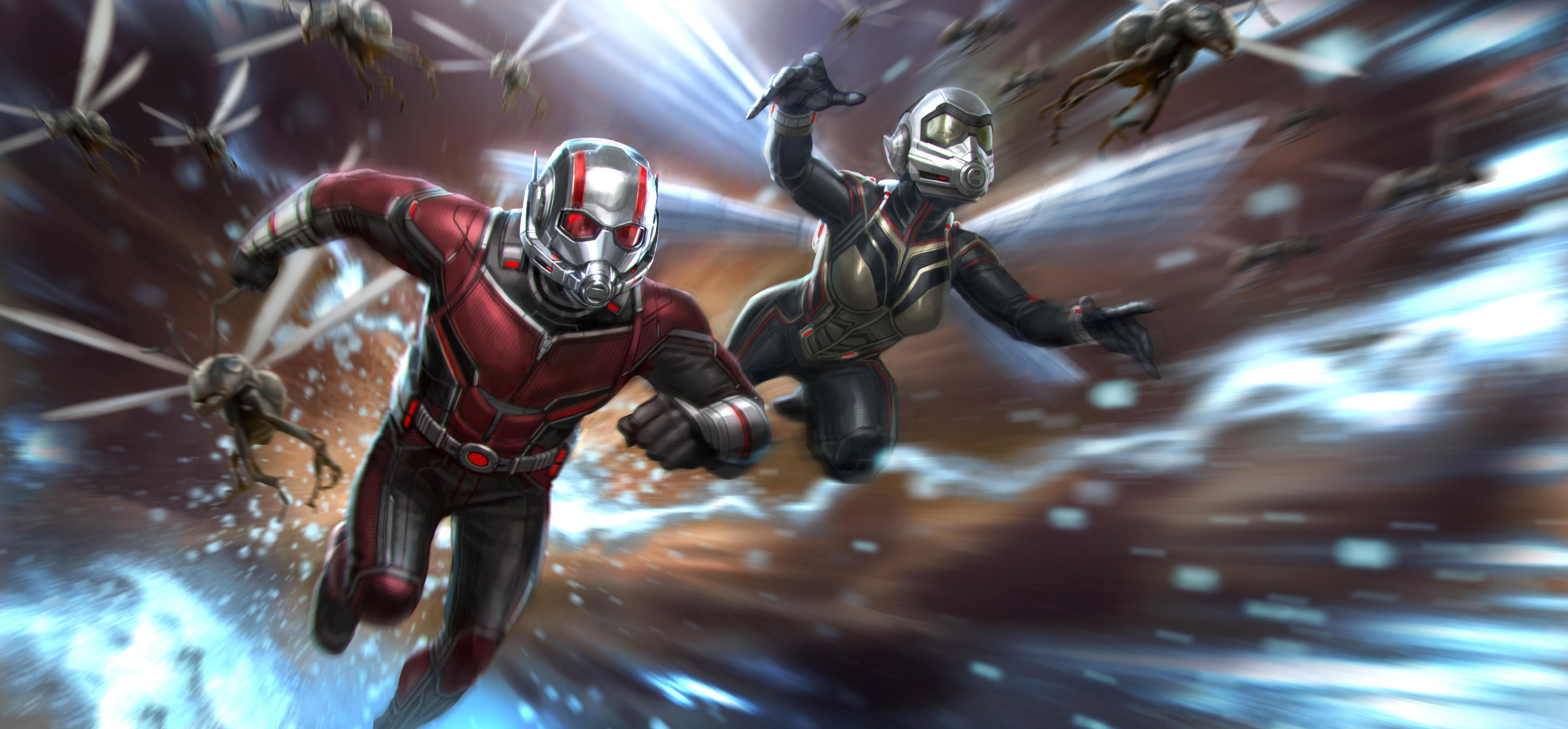 Ant-Man and the Wasp 4k Ultra HD Wallpaper by Ryan Meinerding