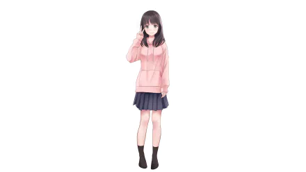  Anime Girl by ゆきまる