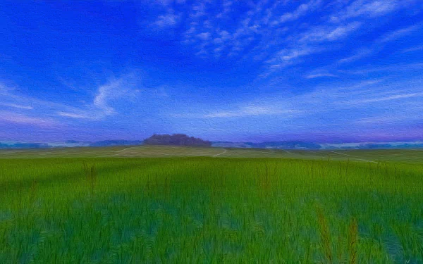 Vibrant 4K Ultra HD desktop wallpaper showcasing a vast Wiltshire landscape under a bright blue sky, highlighting the beauty of nature in rich detail.