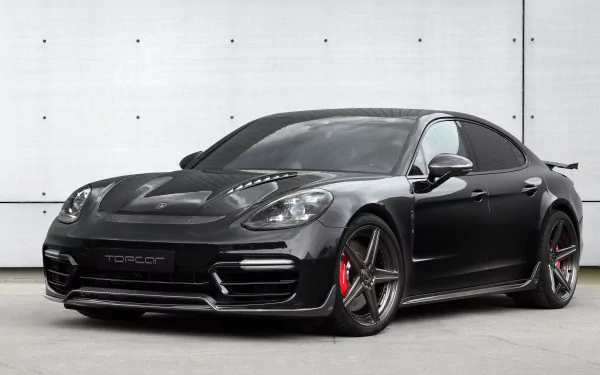 black car car Porsche vehicle Porsche Panamera HD Desktop Wallpaper | Background Image