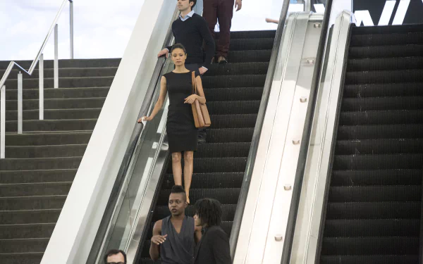 TV Show Westworld escalator HD Desktop Wallpaper | Background Image