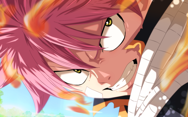Anime Fairy Tail Natsu Dragneel HD Wallpaper | Background Image