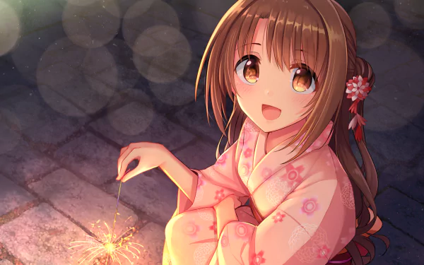 Uzuki Shimamura Anime The iDOLM@STER Cinderella Girls HD Desktop Wallpaper | Background Image