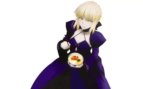 Saber Alter Anime Fate/Grand Order HD Desktop Wallpaper | Background Image