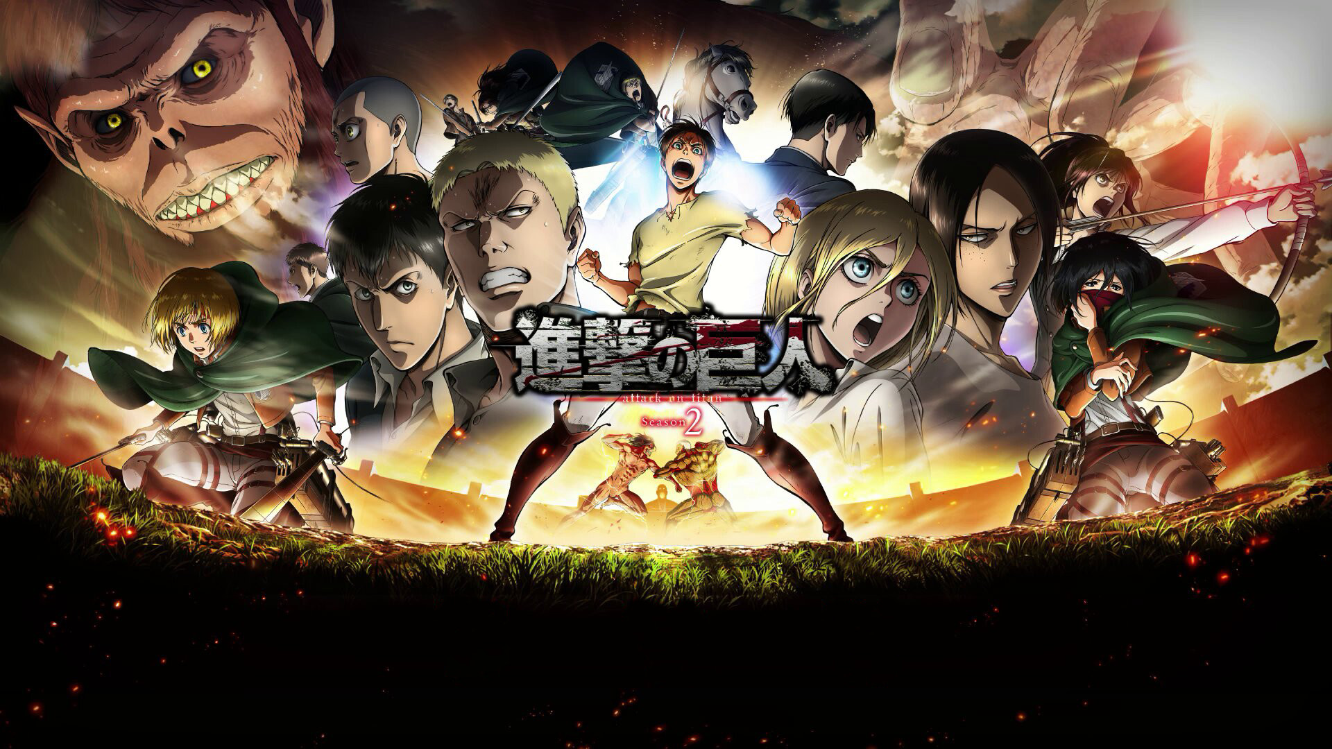 attack on titan wallpaper  Attack on titan anime, Titans anime, Attack on  titan art